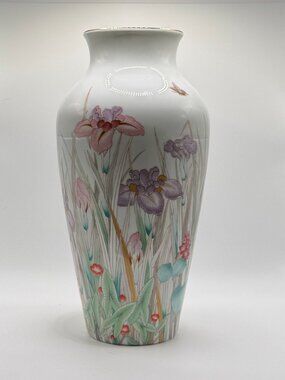 Vintage Japanese Porcelain Shibata Vase